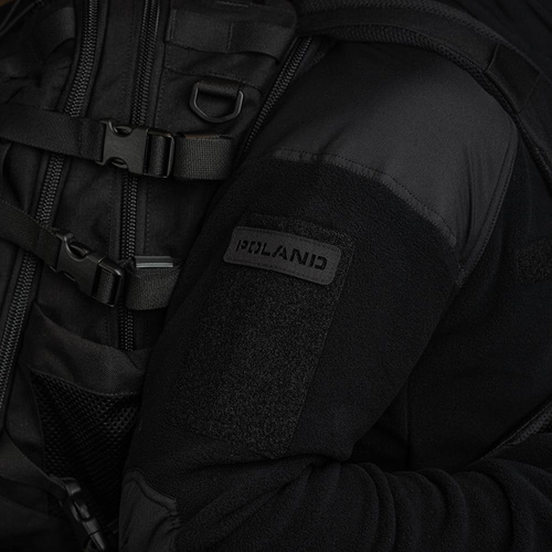 Andere - M-Tac - Aufnäher Polen 25x80 - Laserschnitt - Schwarz/Weiß - 51001002.