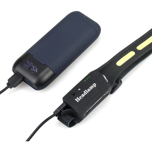 Speras - LED-Taschenlampe / Stirnlampe B47L-1 - 500 Lumen - USB-C - Schwarz - B47L-1 - LED-Taschenlampen - Outdoor