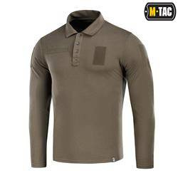 M-Tac - Taktisches Poloshirt mit langen Ärmeln - Dark Olive - 80021048