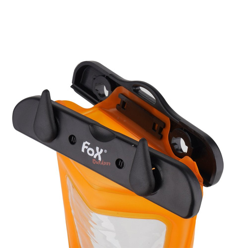 FOX Outdoor - Wasserdichte Smartphone-Tasche - Orange - 30532K - Schutz gegen Wasser - Outdoor