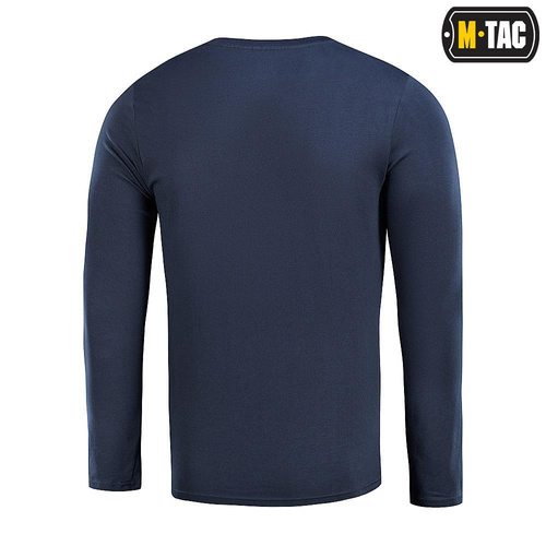 M-Tac - Militärisches Langarm-T-Shirt - Dunkles Marineblau - 20067015 - Militär-T-Shirts