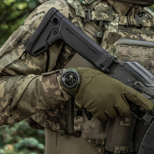 Uhren - M-Tac - Taktische Uhr 2166 - LED - 5 ATM - Grün - 50008001