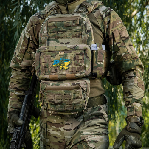 Andere - M-Tac – Cossack Ukraine Patch – PVC 3D – Horse Charge – Gelb/Blau – 51349000