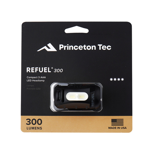 Princeton Tec - LED-Stirnlampe Refuel - 300 lm - Schwarz - RF23-BK/DK - LED-Taschenlampen - Outdoor