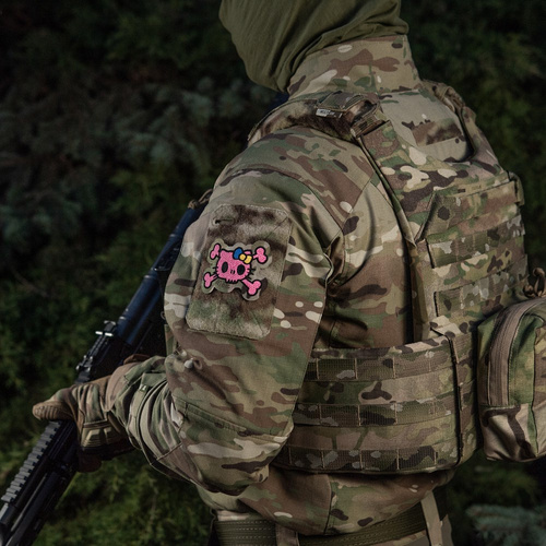 M-Tac – Kitty Pink Patch – Stickerei – Gelbe und Blaue Schleife – MultiCam – 51393008 - Morale Patch - Verschiedenes