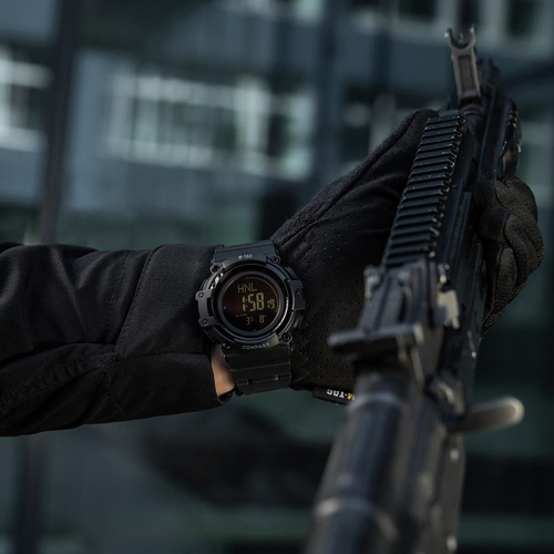 Uhren - M-Tac - Taktische Uhr mit Kompass 2233 - Schwarz - 50010002