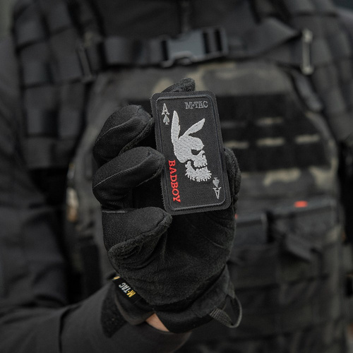 Verschiedenes - M-Tac – Bad Boy Aufnäher – Stickerei – Schwarz – 51390002 - Morale Patch