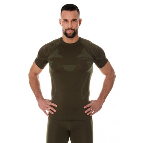 T-Shirts - Brubeck - Ranger Protect Thermoaktives T-Shirt - Khaki - SS13000