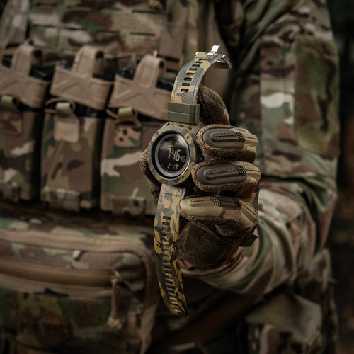 Uhren - M-Tac - Taktische Uhr mit Kompass 2095 - Camo - 50009030