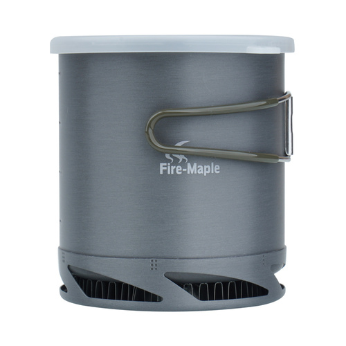 Militärisches Kochgeschirr - Fire Maple - Touristentopf - 1 L - Aluminium - FMC-XK6-White