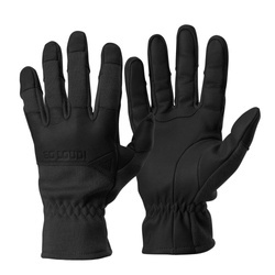 Direct Action - Tactical Crocodile FR Gloves Long® - Ziegenleder - Schwarz - GL-CRFL-NMX-BLK