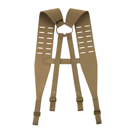 MOLLE Gürtel & Tragegestelle - M-Tac - Lasergeschnittene taktische Gürtel-Hosenträger - Coyote - 10255005