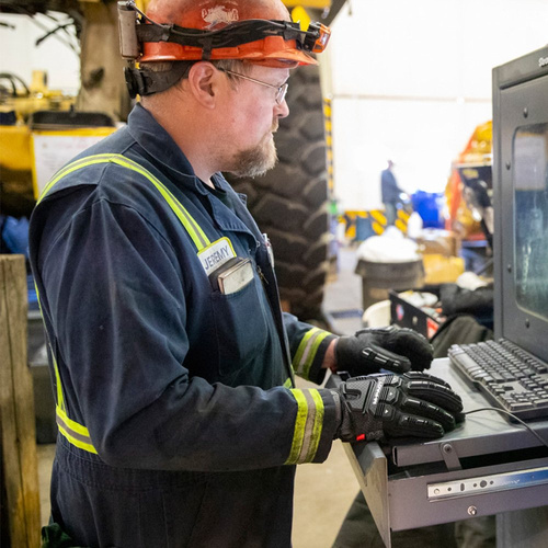 Bekleidung - Mechanix - ColdWork M-Pact® Isolierte Handschuhe - Grau / Schwarz - CWKMP-58 - Winterhandschuhe