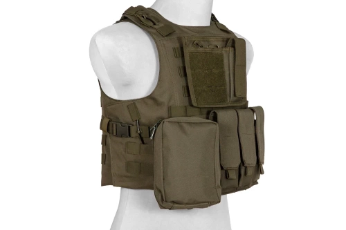 GFC Tactical - Taktische Weste Typ FSBE - Olive - GFT-18-001010 - Rucksäcke & Taschen - Outdoor