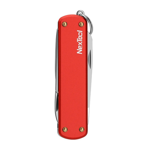 Taschenmesser & Schweizermesser - NexTool - Mini-Taschenmesser - 4 Werkzeuge - Rot - NE0142-RED