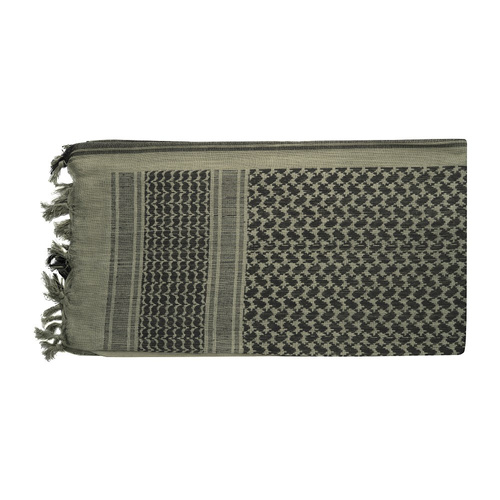 M-Tac - Arafat Kopftuch - Schwarz / Foliage Green - 40902007 - Headwraps, Shemags & Schals - Bekleidung