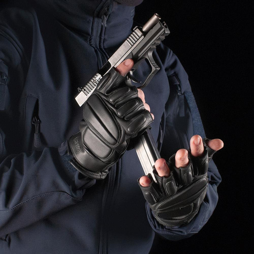 M-Tac - Assault Tactical Mk.1 Fingerlose Handschuhe - Schwarz - 90211002 - Taktisch Handschuhe - Bekleidung