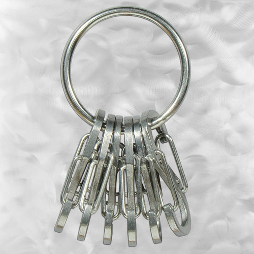 Nite Ize - S-Biner KeyRing Stahl - Edelstahl - KRGS-11-R3 - Schlüsselanhänger - Verschiedenes