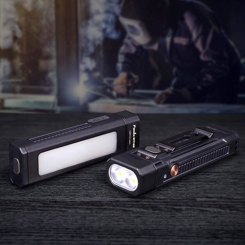 LED-Taschenlampen - Fenix - Wiederaufladbare LED-Taschenlampe WT16R - Werkstatt - 300 Lumen - Schwarz - 039-479