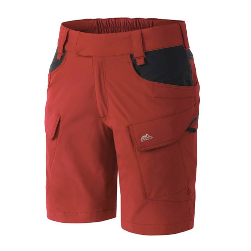 Helikon - Damen Outdoor Tactical Hose OTP - 8.5" - Schwarz / Crimson Sky - SW-OTS-VL-8301A -  - Kurze Hose