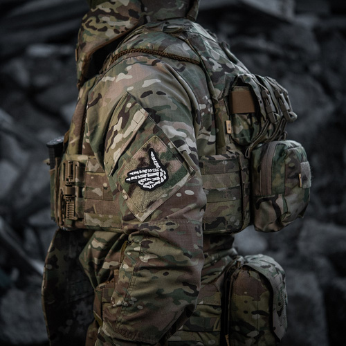 Andere - M-Tac – Skeleton Shooter Patch – Stickerei – 500D Cordura – Schwarz – 51375002