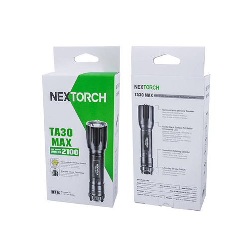 NEXTorch - Wiederaufladbare LED-Taschenlampe TA30 MAX - 2100 lm - TA30 MAX - LED-Taschenlampen - Outdoor