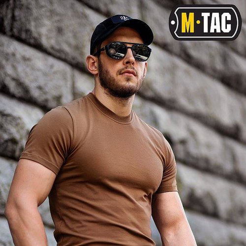 M-Tac - T-Shirt 93/7 - Coyote Brown - 80013017 - T-Shirts - Bekleidung