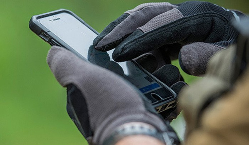 Helikon - All Round Tactical Handschuhe Light® - Schwarz / Shadow Grey - RK-ATL-PO-0135A - Taktisch Handschuhe - Bekleidung