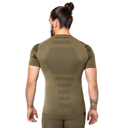 Spaio - Tactical Thermo-T-Shirt - Forest Green - T-Shirts - Bekleidung