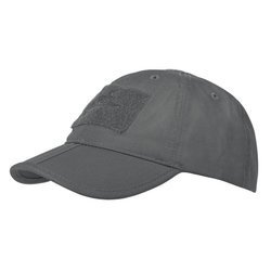 Helikon - Baseball-Klappmütze - PolyCotton Ripstop - Shadow Grey- CZ-BBF-PR-35