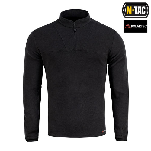 M-Tac - Fleecejacke Delta Polartec - Schwarz - 70016002 - Fleece-Sweatshirts