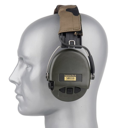 Sordin - Aktiver Gehörschützer Supreme Pro-X - Grün - 75302-X-S - Aktive Kopfhörer - Ausrüstung