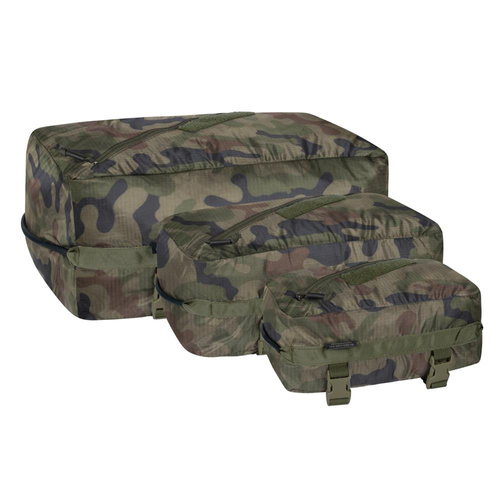 Helikon - Packungsbecher-Set® - 3 Stück - Polnisch Woodland - MO-O07-PO-04 - Seitentaschen & Organizer