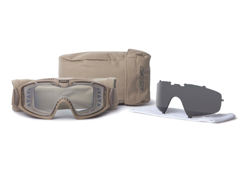 Ballistische Brillen (Goggles) - ESS - Influx AVS Schutzbrille - Field Tan - EE7018-03