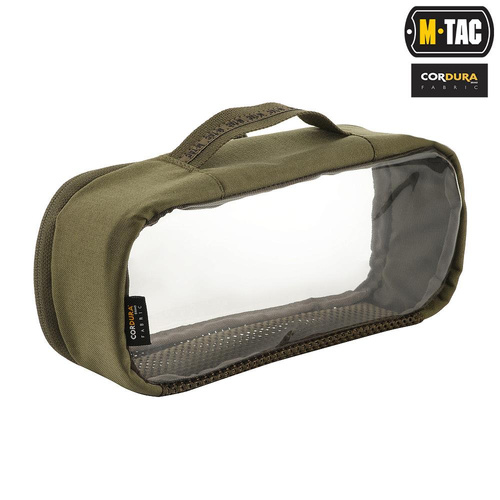 Ausrüstung - M-Tac – Elite Medium Clear Pouch – Medium - Ranger Green - 10147023-M - Sonstige