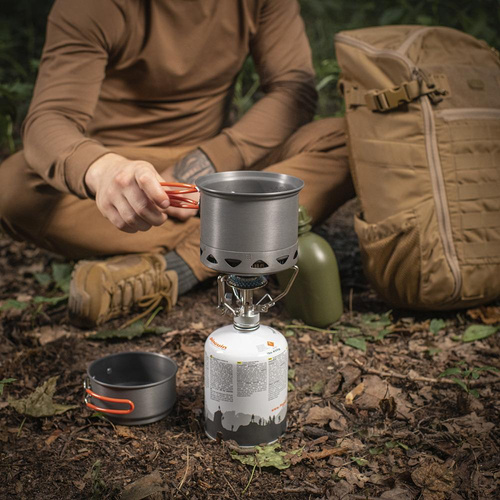 Militärisches Kochgeschirr - M-Tac - Individuelles Touristengeschirr - Grün - MTC-DM-FMC-217