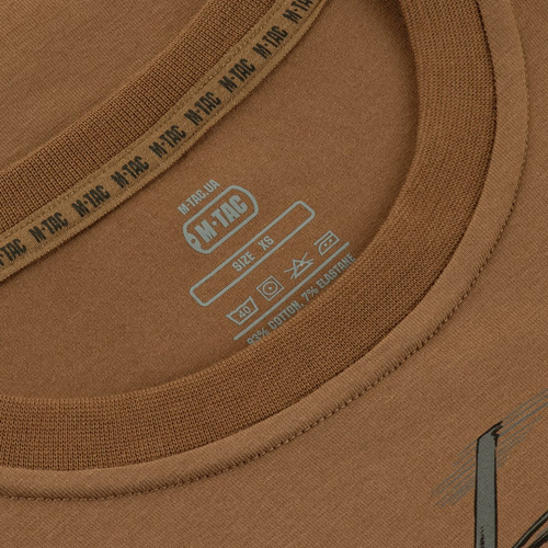 T-Shirts - M-Tac - Surf Club T-Shirt - Coyote Brown - 80062017
