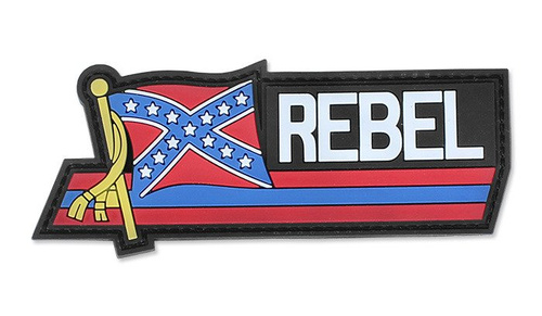 101 Inc. - 3D-Aufnäher - Rebell -  3D PVC Morale Patches