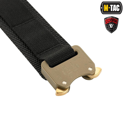 M-Tac - Taktischer Gürtel Cobra Buckle Tactical Belt - Schwarz - 10126002 - Taktische Gürtel - Ausrüstung
