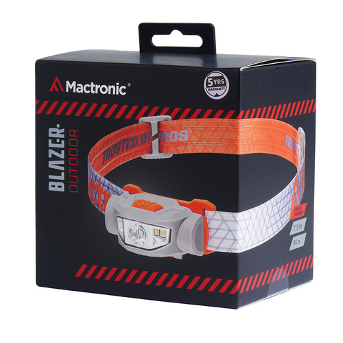 Mactronic - BLAZER-Scheinwerfer - 215lm - Orange/Grau - AHL0111 - LED-Taschenlampen - Outdoor