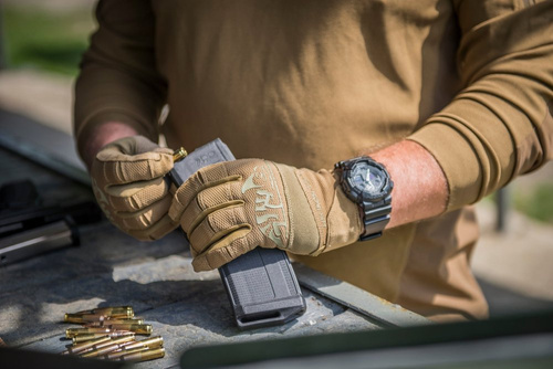 Helikon - Range Tactical Handschuhe Hard® - Schwarz / Schatten Grau - RK-RNG-PO-0135A - Taktisch Handschuhe - Bekleidung