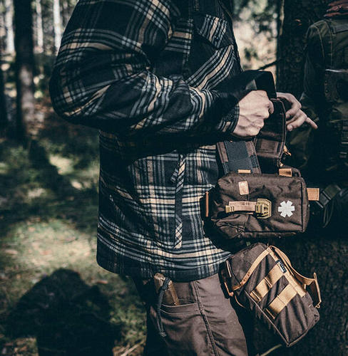 Helikon - Winter Warden Hemd - Slate Moorland Plaid - KO-WWS-PB-PL - Hemden & Pullover - Bekleidung