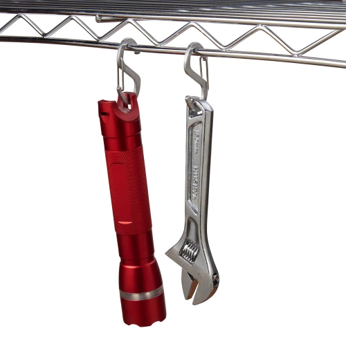 Stahlkarabiner - Nite Ize - Karabiner S-Biner Hook 'N Hold S-Hook Small - 2 Stk. - Stahl - Silber - SBHS-11-2R3