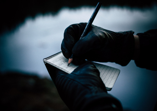 Modestone - Wasserdichtes Notizbuch - 96 x 148 mm - 50 Blatt - Tan - A32MIL - Notizbücher & Zubehör