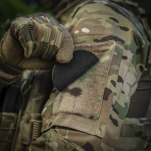 3D PVC Morale Patches - M-Tac – Aufnäher „Der Weg des Samurai“ – 3D PVC – Weiß/Rot – 51338302