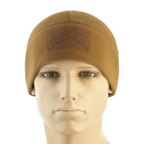 Wintermützen - M-Tac - Wintermütze "Watch Cap" mit Klettverschluss - Fleecemütze - Coyote Brown - 40029017