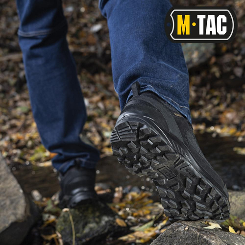 M-Tac - Taktische Stiefel Herbst/Frühling - Polyester - Schwarz - 1JJ115 / 2WPLV - Militärstiefel - Bekleidung