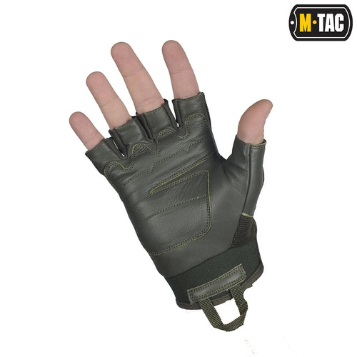 M-Tac - Assault Tactical Mk.4 Fingerlose Handschuhe - Olivgrün - 90214001 - Taktisch Handschuhe