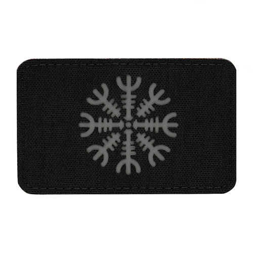 M-Tac – Helm of Terror Patch – 500D Cordura – Laserschnitt – Horizontal – Grau/Schwarz – 51222211 - Andere