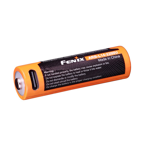 Outdoor - Fenix - USB Akku ARB-L14 - 2200 mAh - 1,5V - ARB-L14-2200U - Batterieladegeräte